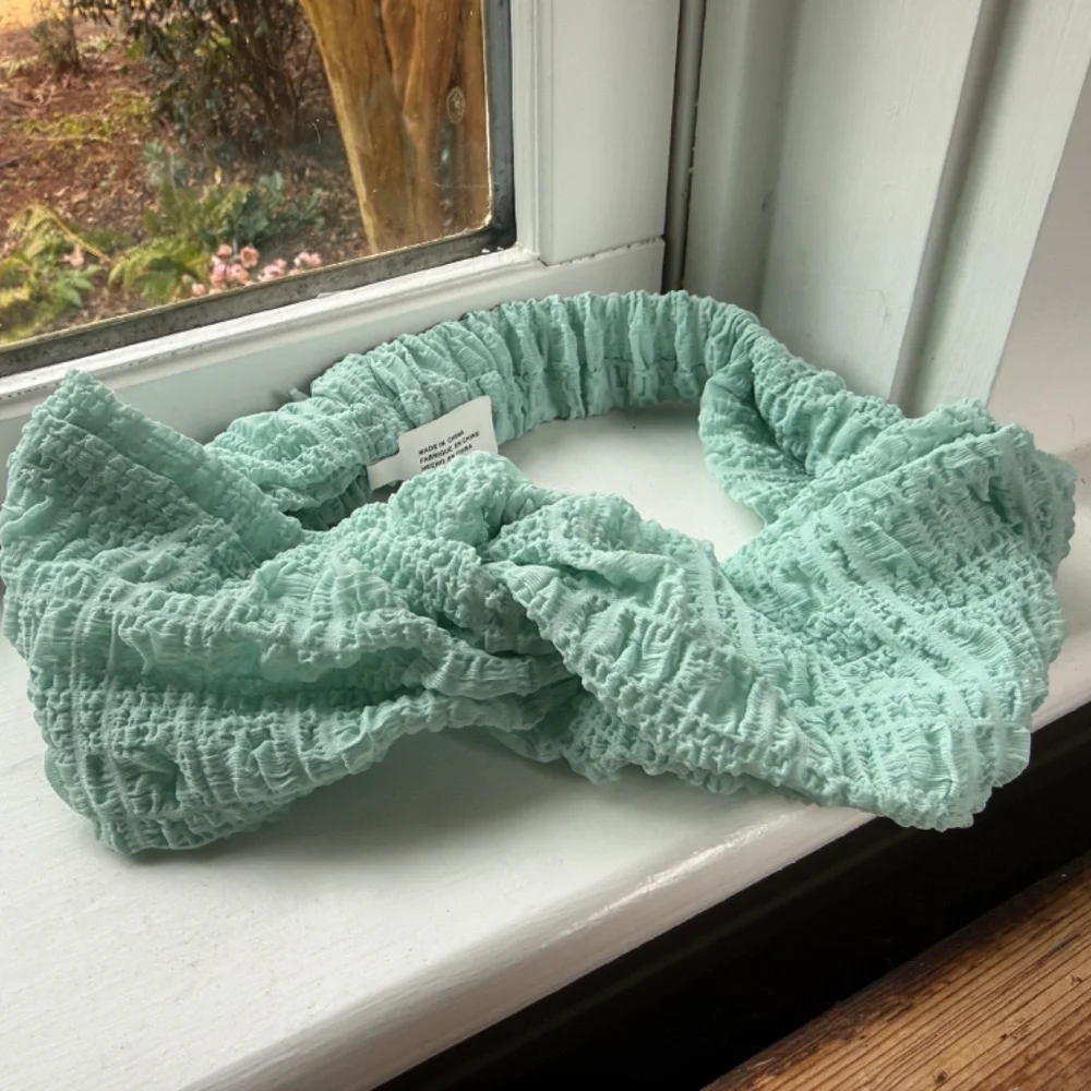 NWT Anthropologie  Blue  Beach Twist Headband